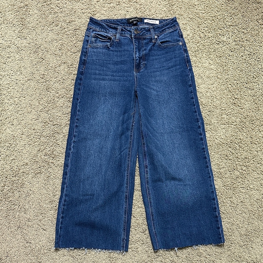 BCBGeneration Dark Blue Flare Jeans